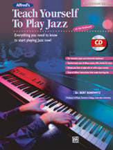 Teach Yourself to Play Jazz-Book and CD piano sheet music cover